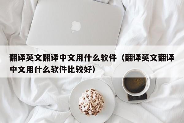 翻译英文翻译中文用什么软件（翻译英文翻译中文用什么软件比较好）