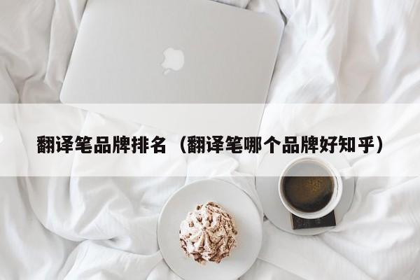 翻译笔品牌排名（翻译笔哪个品牌好知乎）