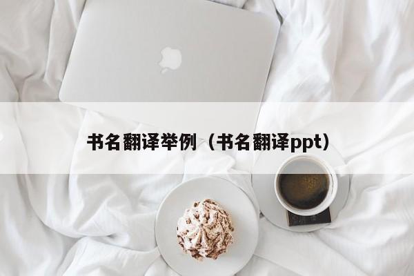 书名翻译举例（书名翻译ppt）