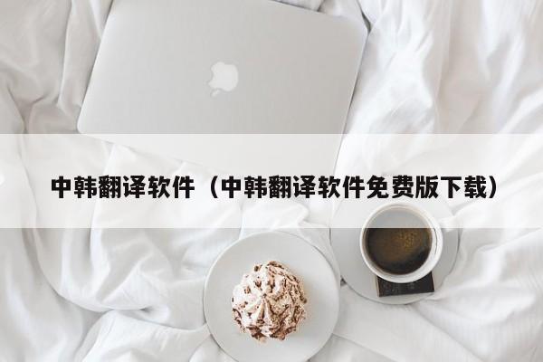 中韩翻译软件（中韩翻译软件免费版下载）