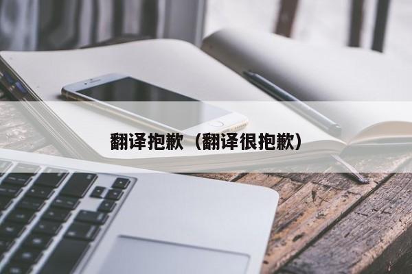 翻译抱歉（翻译很抱歉）
