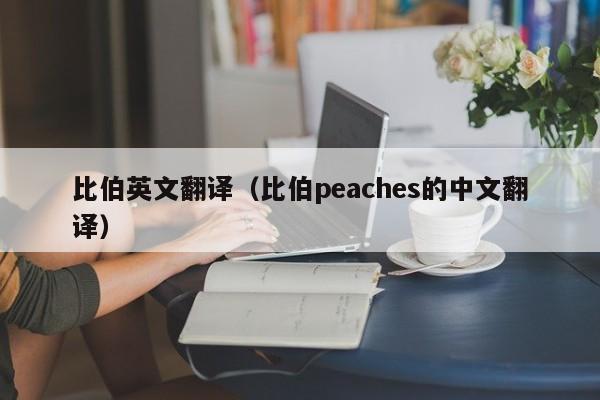 比伯英文翻译（比伯peaches的中文翻译）