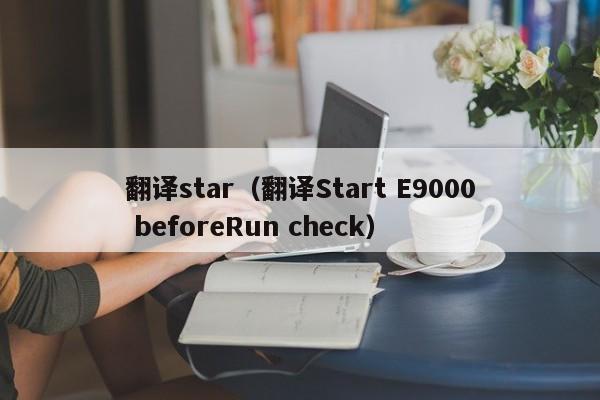 翻译star（翻译Start E9000 beforeRun check）